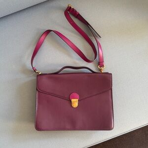 Marc By Marc Jacobs Purple and Pink Crossbody Bag